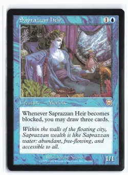 Saprazzan Heir Mercadian Masques Regular - Image 1