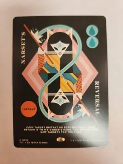 MTG Narset's Reversal Borderless Secret Lair Encyclopedia of Magic Near Mint NM - Image 1