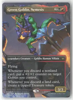 Green Goblin, Nemesis (Borderless) R Marvel's Spider-Man 23 NM Non-Foil - Image 1