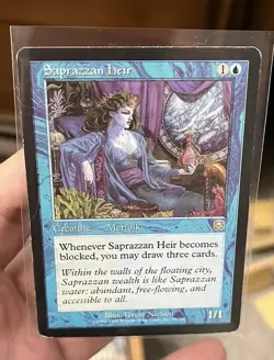 MTG Magic the Gathering Saprazzan Heir (99/350) Mercadian Masques LP - Image 1