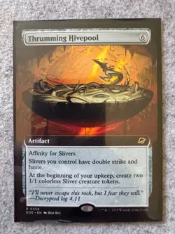 EOE0356 Thrumming Hivepool (Extended Art) Edge of Eternities Regular - Image 1