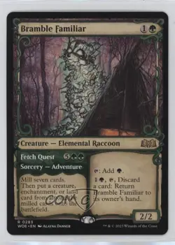 Bramble Familiar (Showcase) Magic: Wilds of Eldraine WOE #0283 - Image 1