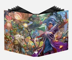 MAGIC The Gathering Unfinity Space jace Beleren 9 Pocket Card Binder Album - Image 1