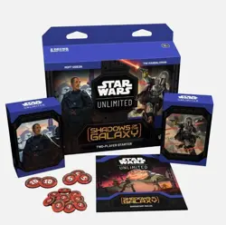 Shadows of the Galaxy Star Wars Unlimited Trading Card Game Two-Player Starter - Image 1