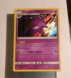 Pokemon Gengar Holo Rare SM - Crimson Invasion 38/111 NM Card - Image 2