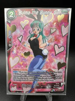 Bulma the Bunny Girl BT10-011 Gold SR Dragon Ball Super Card Game - Image 1