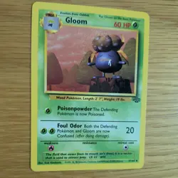 GLOOM 37/64 POKEMON CARD (JUNGLE SET) - Image 3