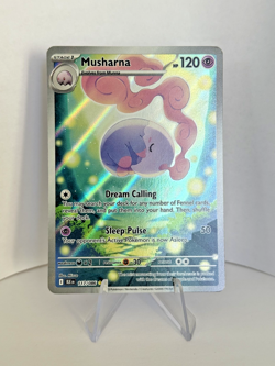 Musharna Illustration Rare Holo SV Black Bolt 117/086 English NM Pokemon Card - Image 1