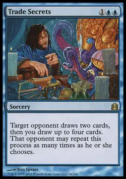 Magic the Gathering MTG Trade Secrets (64) Commander MP - Image 1