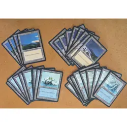 VTG Ice Age Basic Lands Lot of 75+ MTG Magic The Gathering MP/HP - Image 1