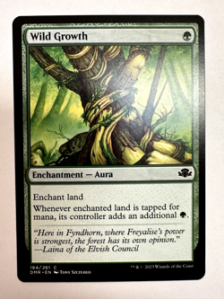 Wild Growth - Dominaria Remastered - MTG - Image 1