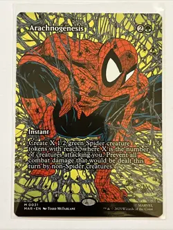 Arachnogenesis (Borderless) #31 (NM) MAR Magic MTG - Image 1