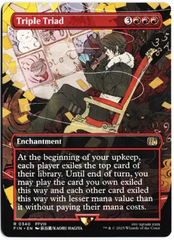 Triple Triad (Borderless) R FINAL FANTASY 340 NM - Image 1