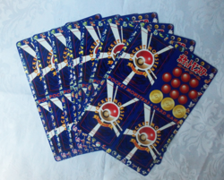 Pokemon Japanese Vending Series 1 Blue Unpeeled New One Random Sheet #10, #13 - Image 2