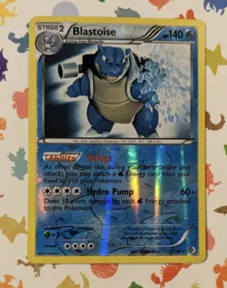 Pokemon TCG Blastoise 31/149 Reverse Holo Boundaries Crossed English 2012 - Image 1
