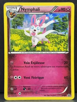 2013 Pokemon Sylveon French Nymphali Black Star Promo Fairy XY #XY04 USA Seller - Image 1