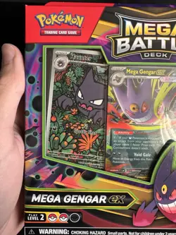 Pokemon TCG Mega Battle Deck Mega Gengar Ex BRAND NEW SEALED - Image 2
