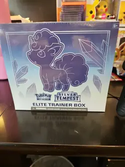 Pokemon Silver Tempest Elite Trainer Box 8 Booster Packs Factory Sealed - Image 1