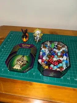 Pokemon dice lot and figures - Arceus & Tepig - Image 1