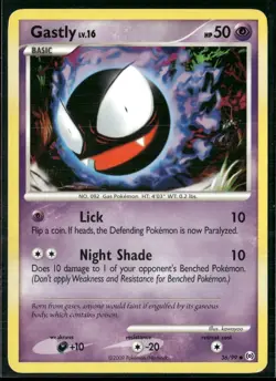 Pokemon - Gastly 36/99 Regular Platinum Arceus LP - Image 1