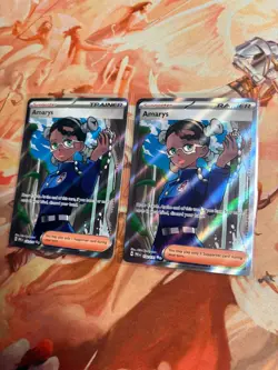 x1 Amarys 132/131 Ultra Rare Prismatic Evolutions Pokemon NM - Image 2