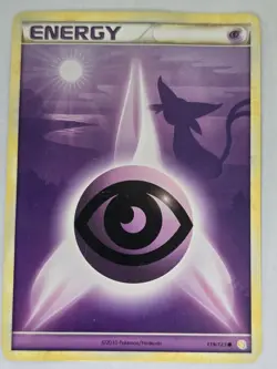 Pokemon Psychic Energy Basic Energy Heartgold & Soulsilver 119/123 Espeon AS IS - Image 1