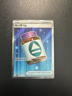 Pokemon TCG - N’s PP Up 262/217 - Full Art Ultra Rare - Ascended Heroes - Image 1