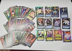 Yu Yu Hakusho TCG Lot - 90 Cards Including 12 FOIL- Yusuke, Holographics, Rares - Image 1