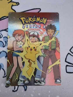 Pokemon Card - Pokemon Checklist Topps TV Animation Edition Series 3 Foil - Image 1