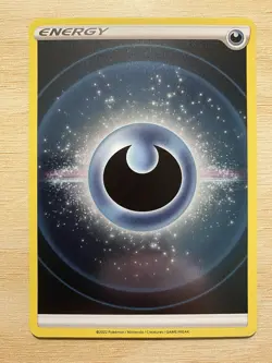 Darkness Energy Holo Foil Crown Zenith - Pokemon TCG Card - Image 1