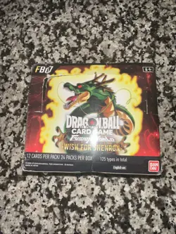 New Dragon Ball Super Card Game Fusion World Wish For Shenron Booster Box FB07 - Image 1