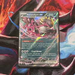Fezandipiti EX Shrouded Fable Holo Double Rare Pokemon TCG Card - Image 1