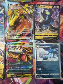 Pokemon 16 Card Lot nm V Max Mega Amazing Ex HOLO Rare Hits Only A16 - Image 4