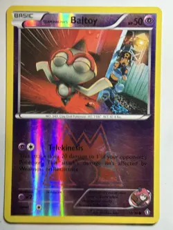 Team Magma's Baltoy Reverse Holo Double Crisis 10/34 HP-MP Pokemon Card - Image 1