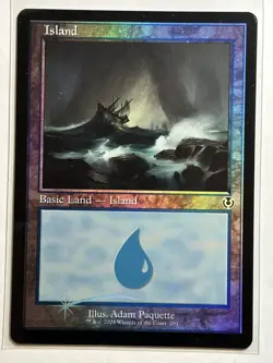 Island () (Retro Frame) Innistrad Remastered 291 LP-NM MTG Card - Image 1