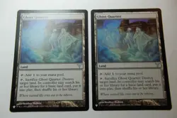 MTG Ghost Quarter x2- -The List-Lightly Played - Image 1