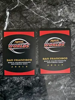 Wrath Of God/Exalted Angel 2004 San Fransisco World Championship Promo MTG - LP - Image 2