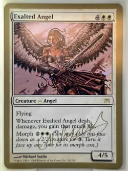 Wrath Of God/Exalted Angel 2004 San Fransisco World Championship Promo MTG - LP - Image 3