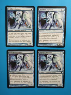 MTG 4x Vedalken Engineer x4 LP Darksteel Magic Playset - Image 2