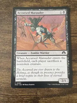 Accursed Marauder 0080 Modern Horizons 3 MH3 MTG Magic The Gathering S2442* - Image 1