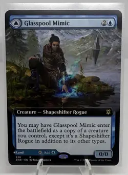 MTG Glasspool Mimic (Extended Art) - 328 / English / Near Mint - Image 1