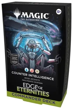 Magic The Gathering Edge of Eternities Commander Deck - Counter Intelligence - Image 1