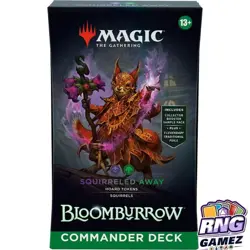 Magic The Gathering Bloomburrow - SQUIRRELED AWAY Commander Deck Sealed - Image 1