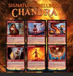 Magic the Gathering MtG Signature Spellbook: CHANDRA Box Set • FACTORY SEALED - Image 2
