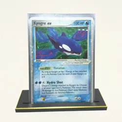 Pokemon TCG Kyogre EX Crystal Guardians Holo Rare 95/100 MP Condition - Image 1