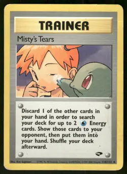 Pokemon Tcg Misty's Tears #118 Pokemon Gym Challenge MP - Image 1
