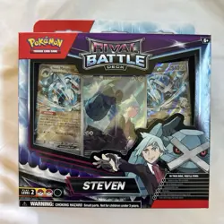 Pokemon Rival Battle Deck Steven's Beldum Illustration Metagross Ex *New Sealed* - Image 2