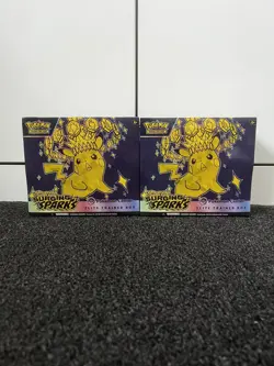 2x Pokemon Surging Sparks Pokemon Center Elite Trainer Box ETB - Image 1