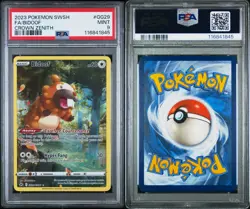 2023 Pokemon Sword And Shield Crown Zenith #GG29 ⭐Full Art Bidoof PSA 9⭐ - Image 2