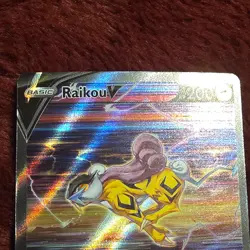 Pokemon Raikou V GG41/GG70 Crown Zenith Full Art Holo Ultra Rare Card - Image 3